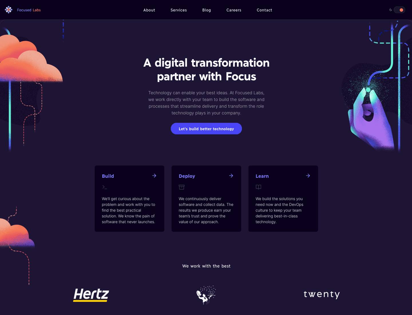 FocusedLabs Webplattform-Modernisierung